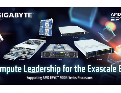 GIGABYTE Delivers a Comprehensive Portfolio of Enterprise Solutions with AMD EPYC™ 9004 Series Processors