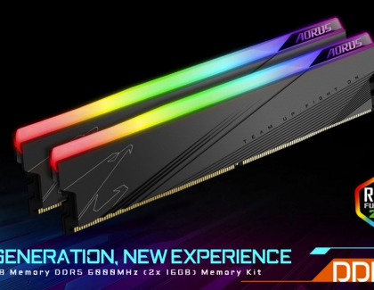 Brighten Your Memory Performance with AORUS RGB DDR5 6000MHz 32GB Memory Kit