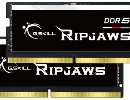 G.SKILL Announces Ripjaws DDR5 SO-DIMM Memory Kits