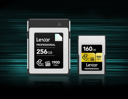 LEXAR UNVEILS THE WORLD’S FASTEST CFEXPRESS TYPE B CARD DIAMOND SERIES AND CFEXPRESS TYPE A CARD GOLD SERIES