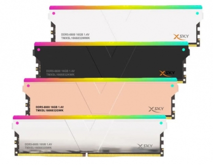 v-color Launches the Manta XSky RGB DDR5 6600MHz CL32 Memory Kit