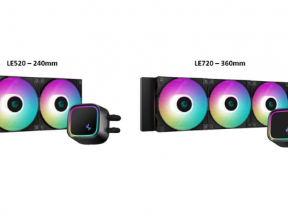 DeepCool Announces the LE520 & LE720 Liquid Cooler