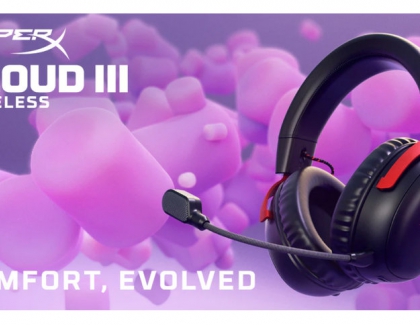 HYPERX ANNOUNCES CLOUD III WIRELESS GAMING HEADSET AT GAMESCOM