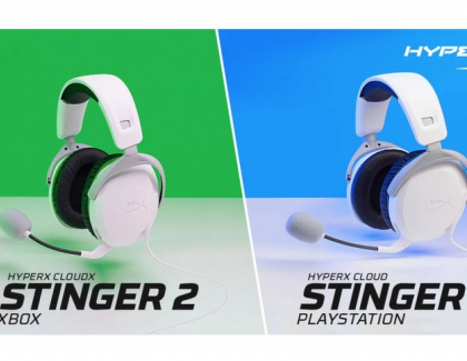 HYPERX EXPANDS CONSOLE GAMING HEADSET LINEUP WITH CLOUD STINGER 2 FOR PLAYSTATION AND CLOUDX STINGER 2 FOR XBOX