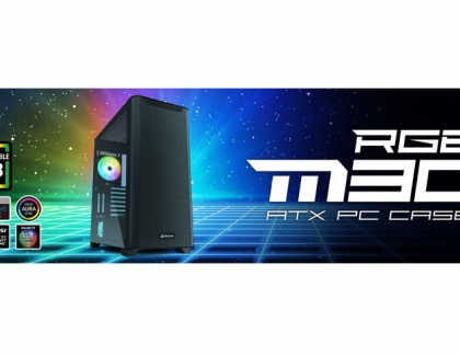 Sharkoon M30 Black & M30 RGB | Elegant ATX Cases for Office and Gaming