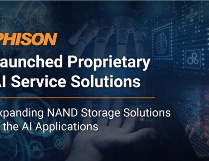 Phison Launches Proprietary AI Service Solutions Expanding NAND Storages in the AI Applications