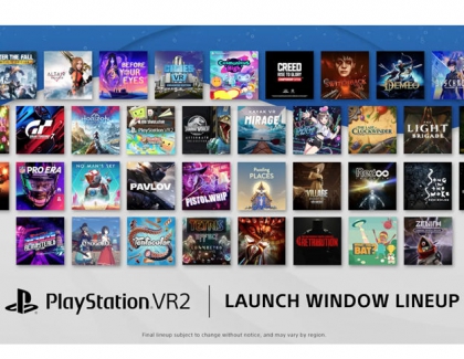 PlayStation VR2: 13 new titles and launch lineup revealed