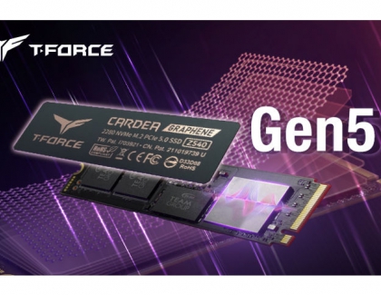 TEAMGROUP Releases the Invincible T-FORCE CARDEA Z540 M.2 PCIe 5.0 SSD with Gen5's Redefining SSD Speed