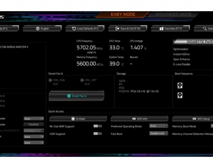 The newly User-Centered BIOS is now available on GIGABYTE 600/700 series motherboards