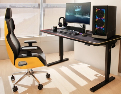 Thermaltake Launches TOUGHDESK 350 Smart Gaming Desk