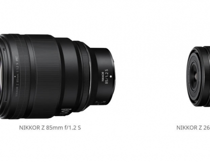 Nikon announces developing of the NIKKOR Z 85mm f/1.2 S & 26mm f/2.8
