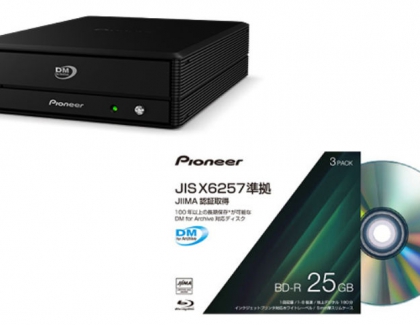 Pioneer Japan releases new BDR-WX01DM external BD/DVD/CD writer for JIS X6257 standard and 100-year lifespan BD-R disc