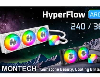 MONTECH Launches their First All-In-One CPU Liquid Cooler with the HyperFlow ARGB