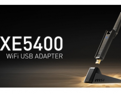 MSI Launches WiFi 6E USB Adapter for Instant Upgrades