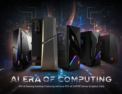 MSI Unveils AI-Driven Gaming Desktops with GeForce RTX 40 SUPER Series