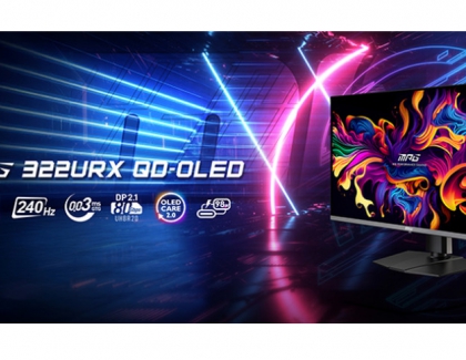 MSI announces MPG 322URX