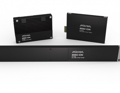 Micron introduces 6550 ION NVMe SSD