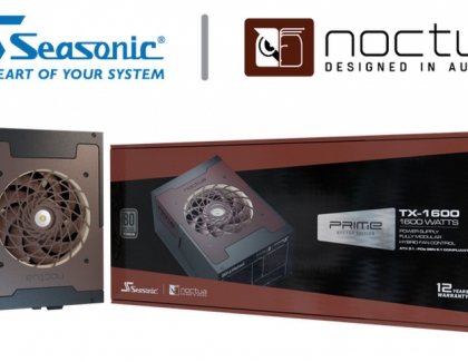 Noctua and Seasonic introduce ultra-quiet 1600W power supply