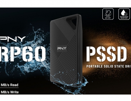 PNY Reveals the RP60 Portable SSD with USB 3.2 Gen 2x2 Type-C