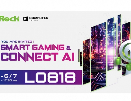Smart Gaming & Connect AI ASRock at COMPUTEX 2024