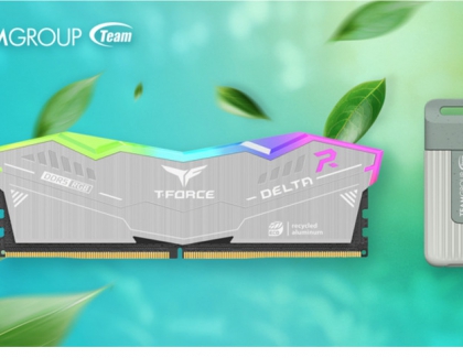 TEAMGROUP Launches The T-FORCE DELTA RGB ECO DDR5 Desktop Memory and The TEAMGROUP PD20 Eco Mini External SSD