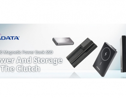 ADATA Launches World's First Two-in-one External SSD Integrated with Power Bank Module