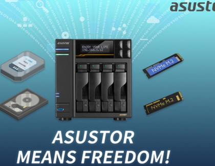 ASUSTOR Believes in the Freedom to Use Hard Drives!