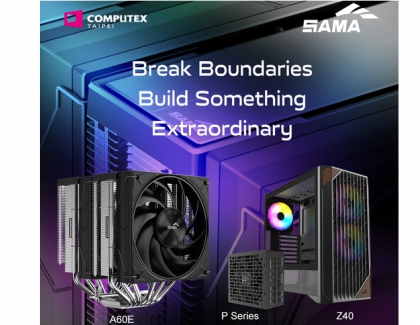 SAMA Unveils 26 Cutting-Edge Gaming PC Cases, Power Supplies, and Cooling Systems at COMPUTEX 2025