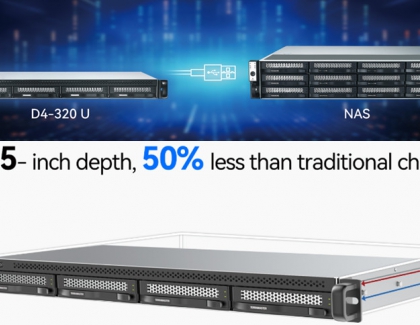 TerraMaster Launches D4-320U Ultra-Short 4-Bay Rackmount