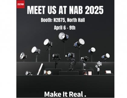 ZHIYUN Set to Unveil Latest Innovations at NAB 2025