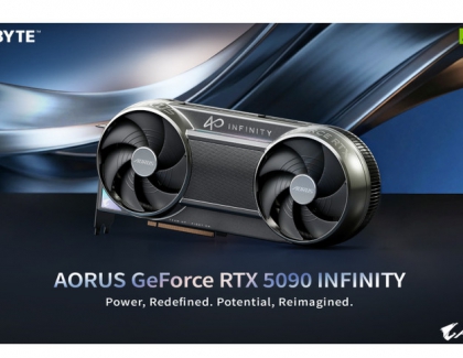 GIGABYTE Launches AORUS GeForce RTX 5090 INFINITY Graphics Card