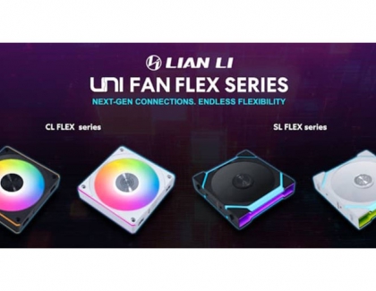 LIAN LI Introduces the UNI FAN SL FLEX and CL FLEX