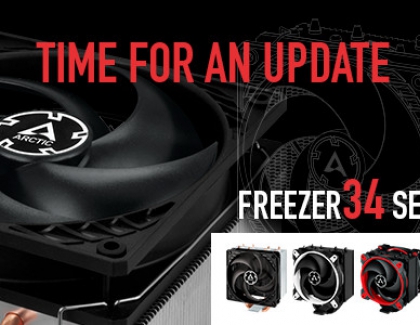 Arctic Introduces New Freezer 34 CPU Coolers