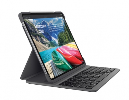 Logitech SLIM FOLIO PRO Case Offers a Laptop-like Typing Keyboard to the iPad Pro