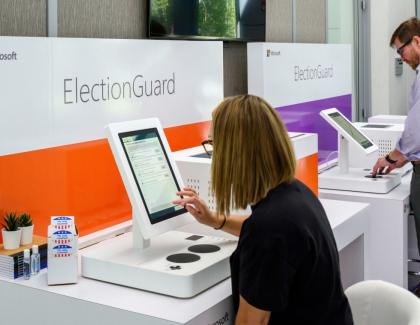  Microsoft Demonstrates the ElectionGuard Voting System