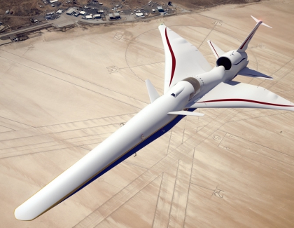 NASA’s X-59 QueSST Quiet Supersonic Aircraft Under Development by Lockheed Martin