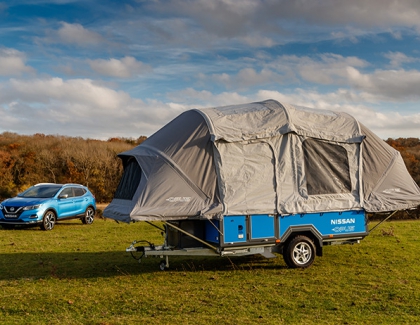 Nissan x OPUS Concept Camper Uses Second-life EV Batteries 