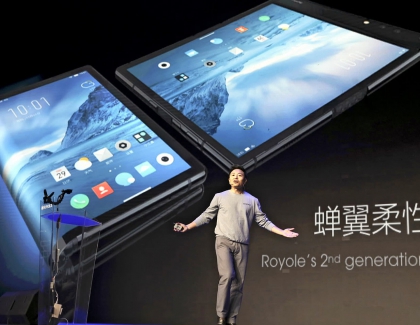 No Huawei or Samsung. World's first Foldable Smartphone Unveiled by Chinese Royole