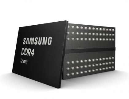 Samsung Develops 3rd-generation 10nm-Class 8Gb DDR4 for Premium Memory Applications