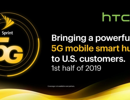 Sprint and HTC to Release 5G Mobile Smart Hub in First Half of 2019