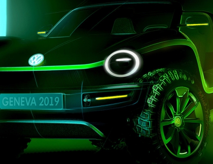 The Volkswagen Buggy Goes Electric at the Geneva International Motor Show