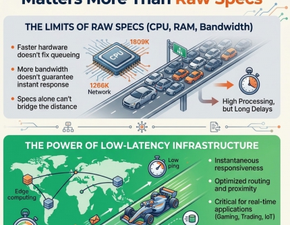 Why Low-Latency Infrastructure Matters More Than Raw Specs