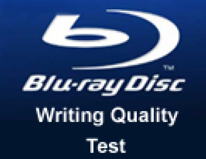 Blu-Ray Writing Quality Tests