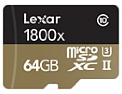 Lexar Professional 1800x microSDXC 64GB UHS-II review