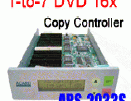 ACARD unveils 1-to-7 DVD Copy Controller for 16X Recording