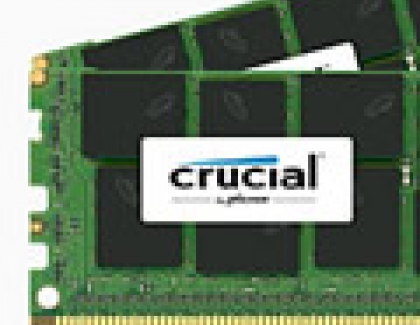 Crucial Announces 32GB DDR4 16Gb-based VLP RDIMM and 64GB DDR4 16Gb-based LRDIMM Server Memory 