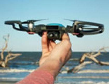 DJI Spark Drone Takes Off From Your Hand