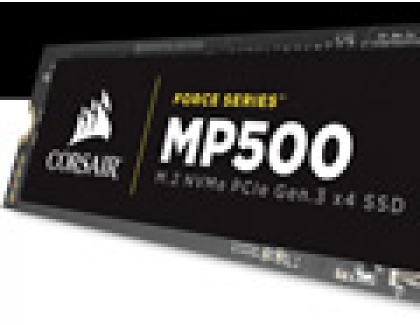 CORSAIR Unveils Its Fastest Ever SSD range, the Force Series MP500 M.2 NVMe PCIe SSD
