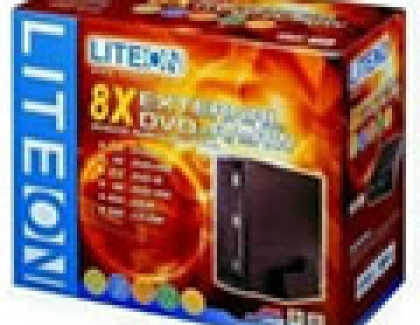 LiteOn announces 8x8 external DVD dual burner