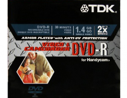 TDK Introduces 8cm Armor Plated DVD media